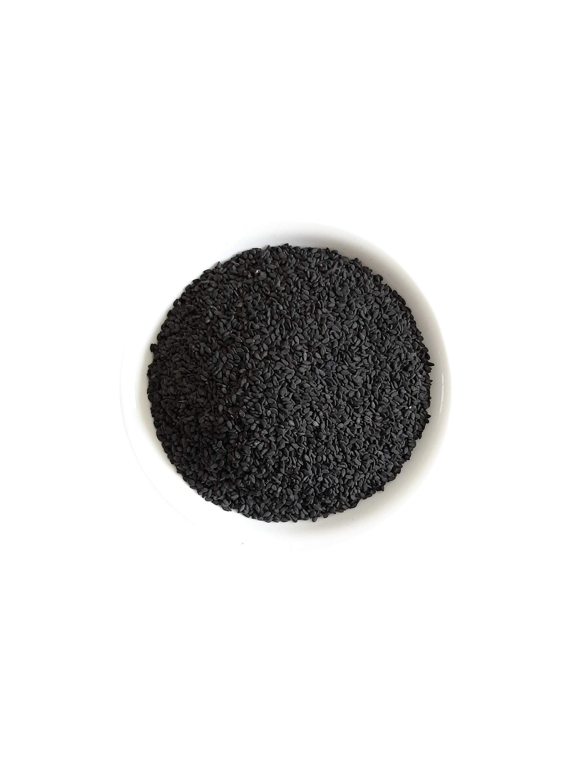 FLAVYO Flavyo Black Sesame Seeds - 500gms (Kala Til/Tal) Fresh and Natural