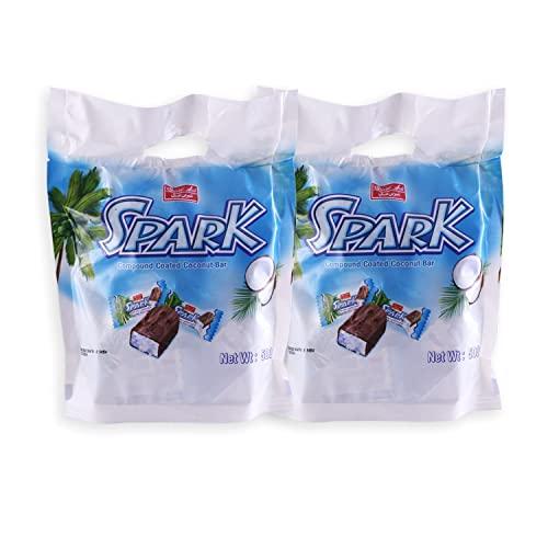 Shirin Asal Spark | Coconut Chocolate Bar | Imported - 500g (Pack of 2)