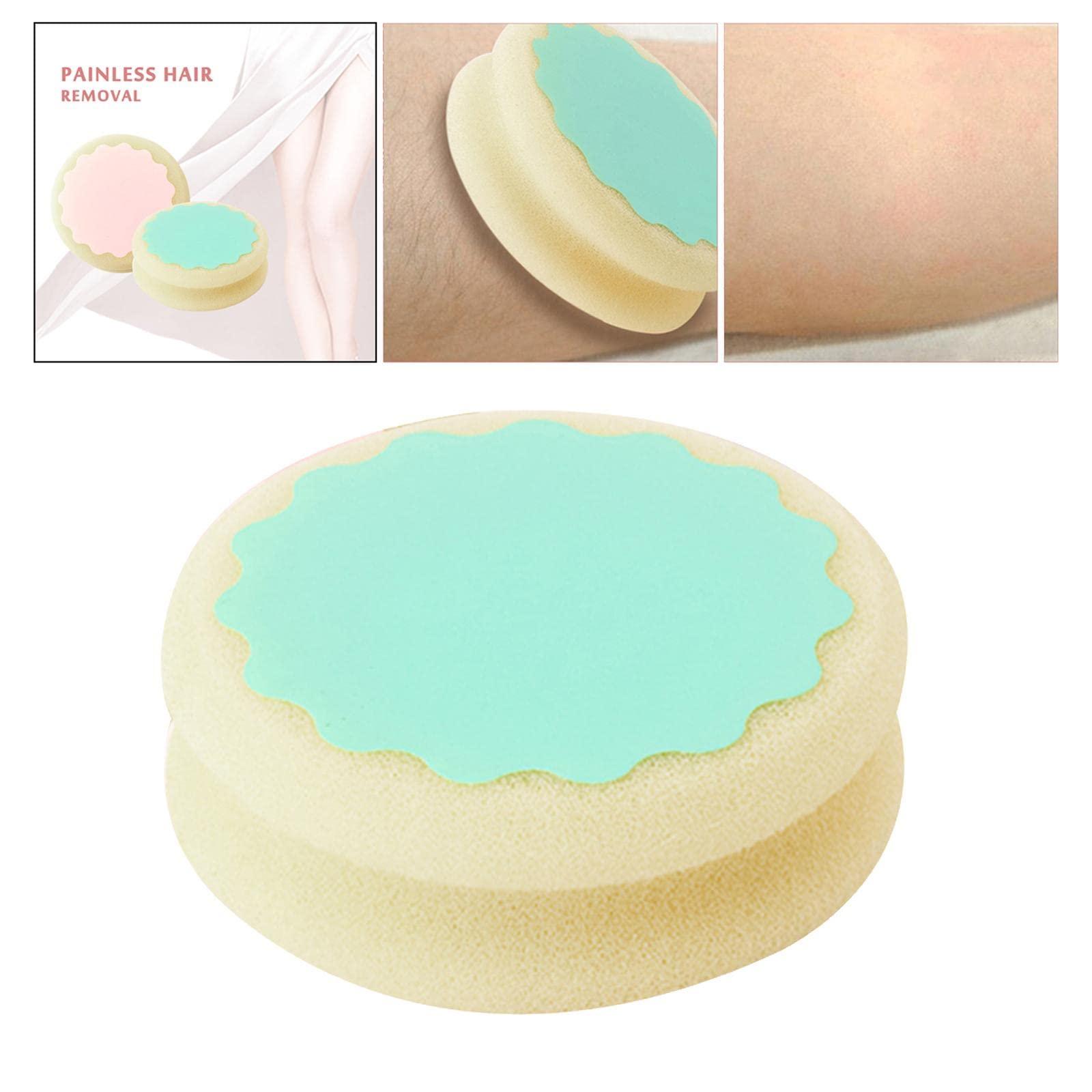 Generic Milaan 1Pc Double Side Magic Painless Hair Removal Depilation Sponge Pads Epilator Arm Leg Bikini Hair Remover