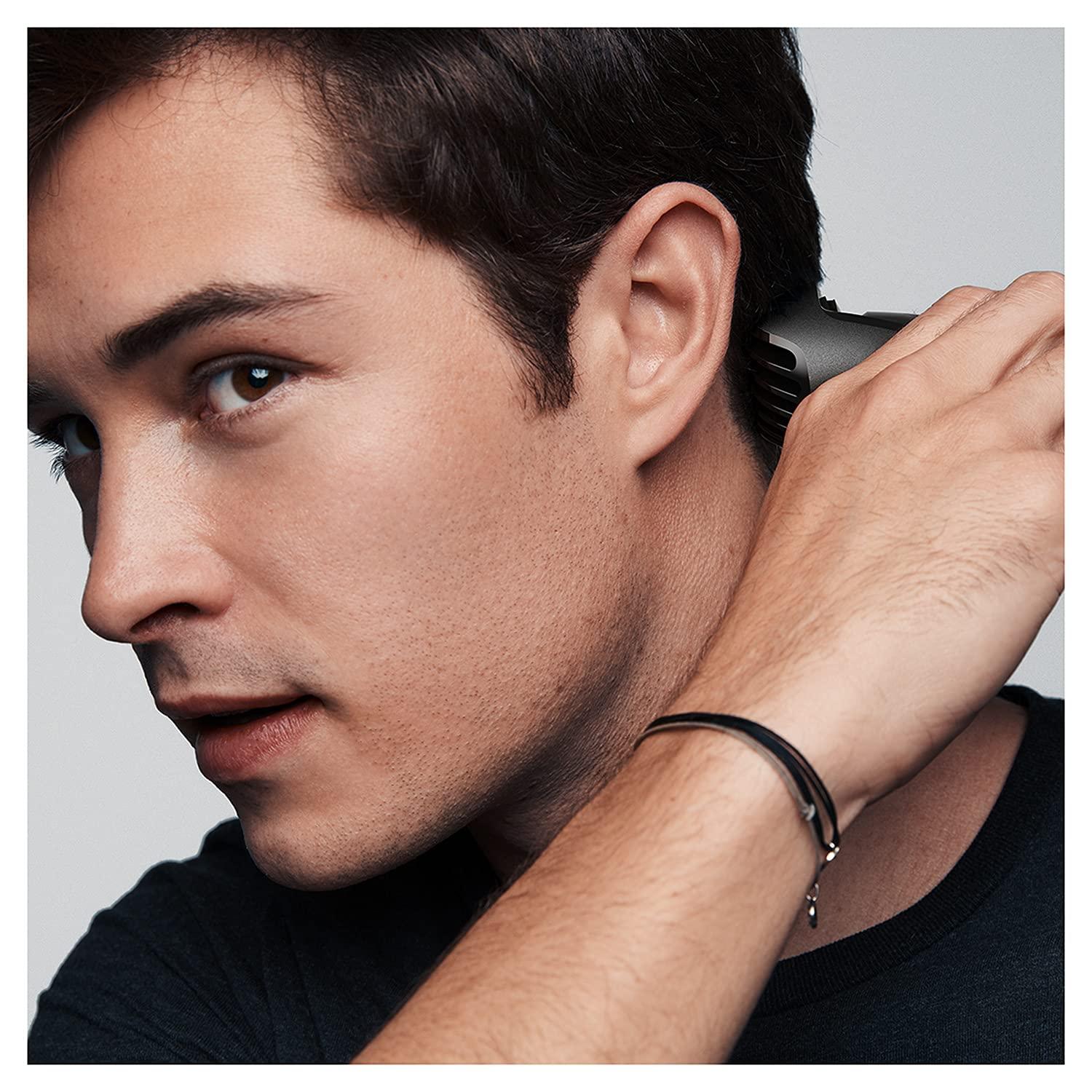 Braun Braun Hair Clippers for Men MGK3220, 6-in-1 Beard Trimmer, Ear and Nose Trimmer, Cordless & Rechargeable, Multicolor