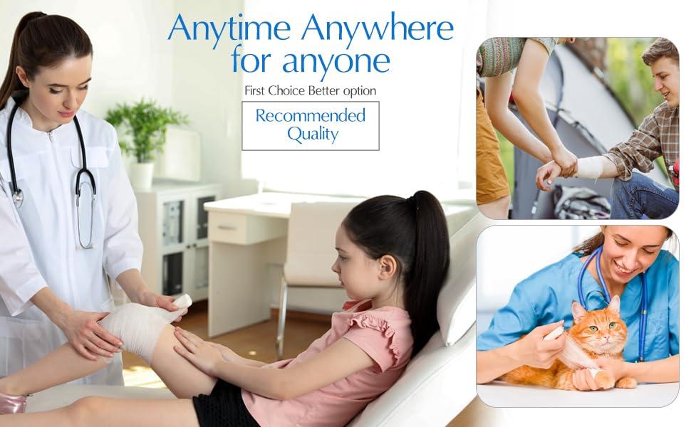 NUVO MEDSURG NUVO MEDSURG Roller Bandage - 15 Cms x 4 Mts - 12 Rolls