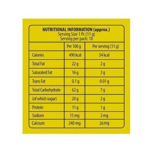 Gery Gone Mad GERY GONE MAD Sugar Cheese Crackers, 110 Grams (Pack of 12)