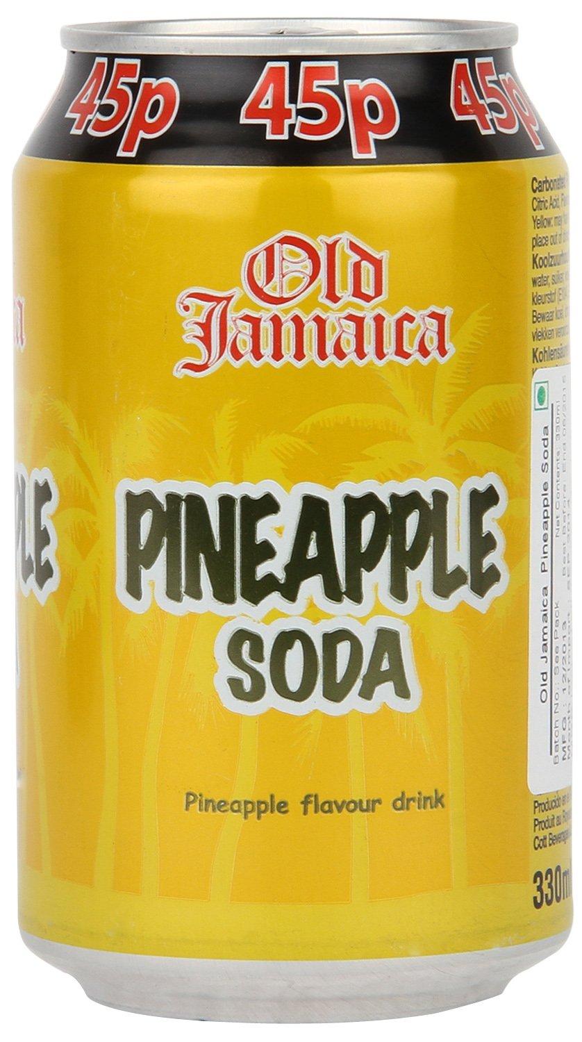 Old Jamaica Old Jamaica Pineapple Soda, 330ml