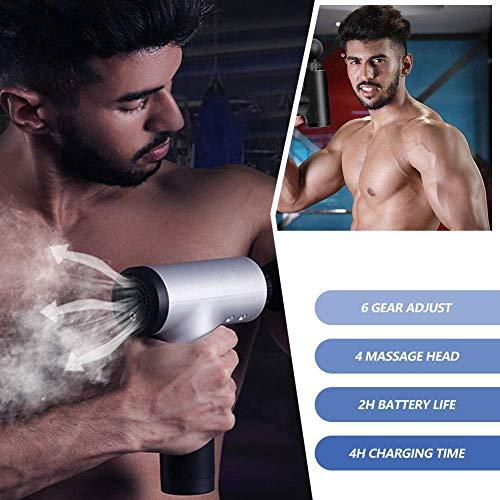 Vajin Vajin Electric 6 Speed Fascial Massage Gun (GB-820) Rechargeable Cordless Handheld Muscle Relaxation And Pain Relief Gun
