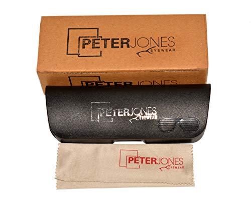 Peter Jones Peter Jones Brown Rimless Unisex Reading Glasses (Eye Power 2.50)