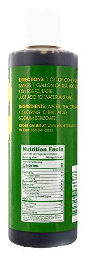 Walker\'s Tea (Decaffeinated) - Walker\'s Tea Liquid Tea Concentrate Decaffeinated 240ml - Makes 30.3ls