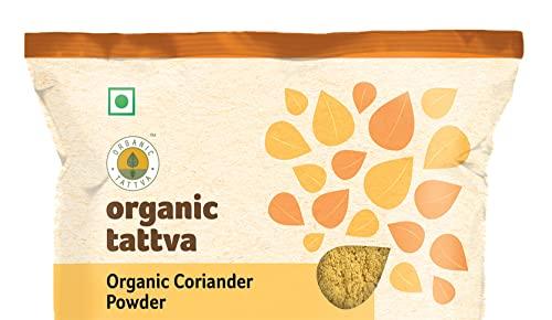 ORGANIC TATTVA Organic Tattva, Organic Coriander Powder - 200 Gram | 100% Vegan, Gluten Free and NO Pesticides