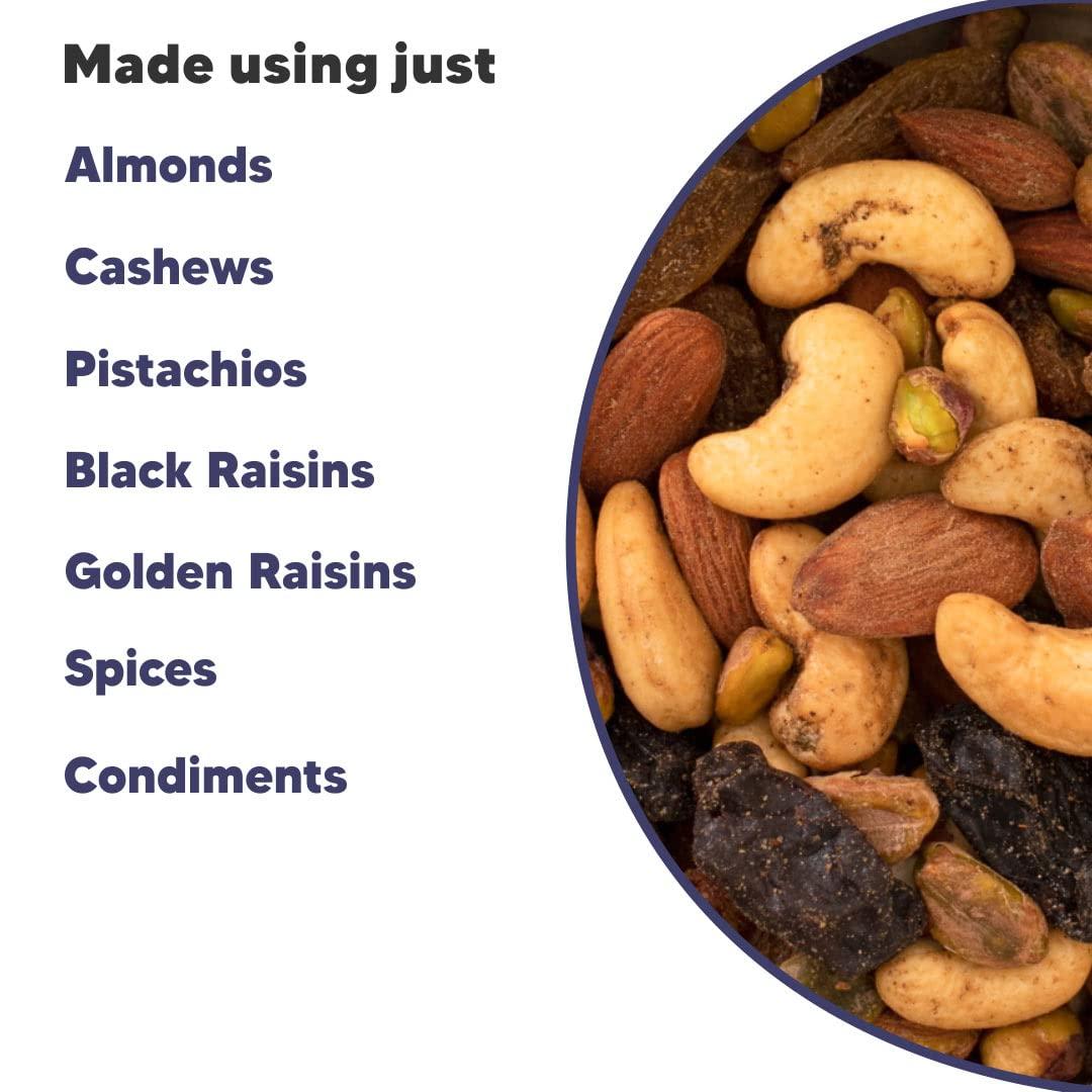 EAT BETTER CO EAT BETTER CO - Premium Nut Mix - Roasted - Pistachios Cashews, Almonds, Golden & Black Raisins | Mixed Nuts & Dry Fruits | 200 gm value pack (Premium Nut Mix - 200 grams Value Pack)