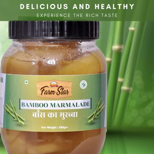 Farm Star BANS MURABBA BAMBOO MARMALADE MADE WITH ROCK SUGAR & HONEY -(500gram)