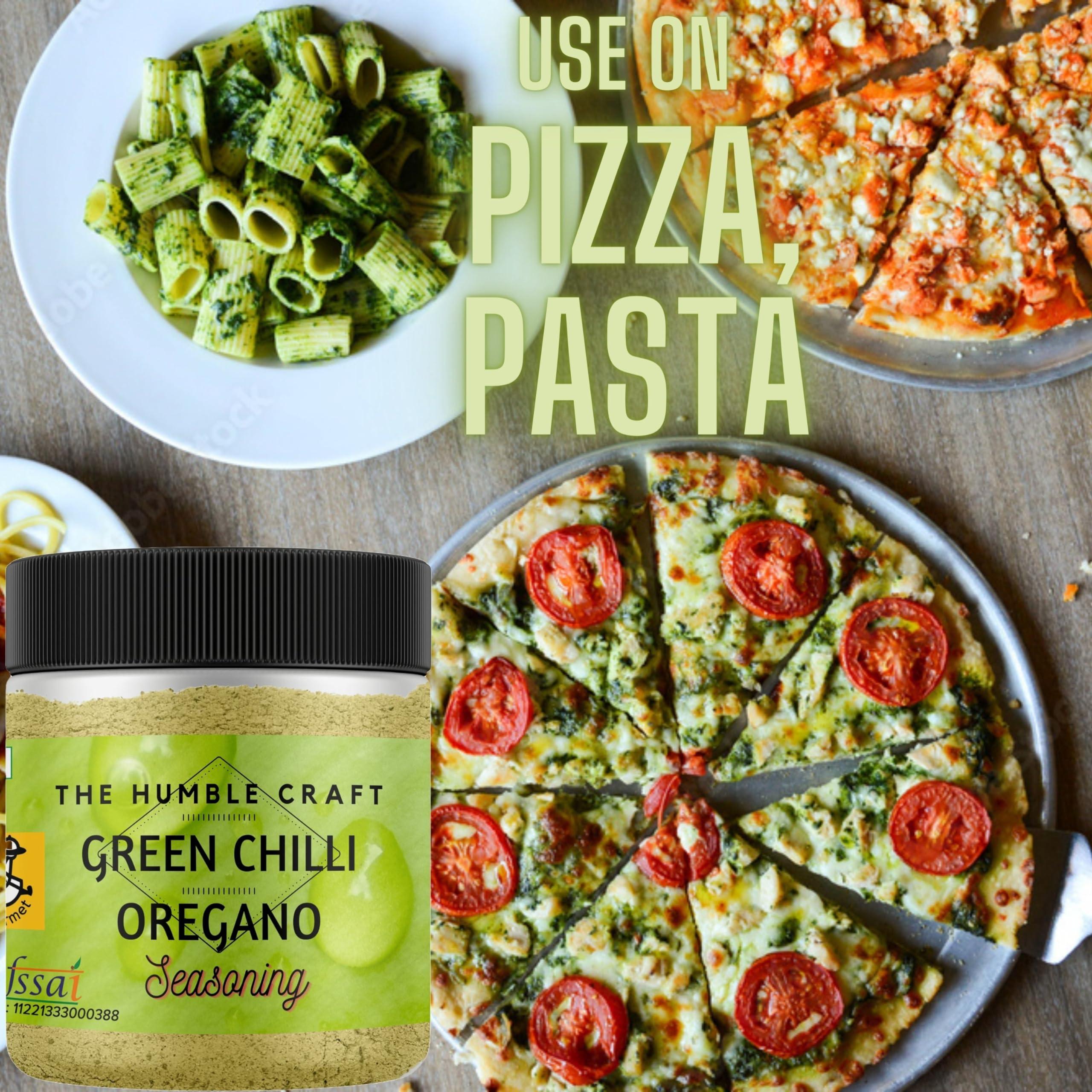 The Spice Rack The Humble Craft Cheddar Cheese Seasoning Powder - Popcorn, Salad, Pizza, Pasta, Spread, Dip & Marinade. Cheese Powder Seasoning - 250gms