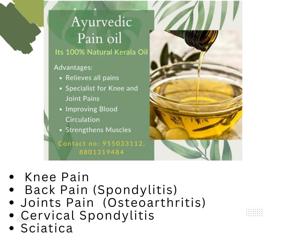 Generic MY AYUR Pain Relief Oil (200ml) | Relieves Joint, Knee & Muscular Pain | Quick & Long-lasting Relief with the Goodness | 100% Efficient Performance