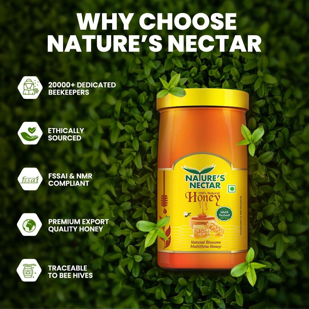 Nature's Nectar Nature's Nectar Pure Honey 1kg | 100% Pure NMR Tested Honey