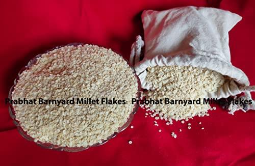 Prabhat Prabhat Millet Roasted Flakes Combo - Barnyard Millet Flakes, Browntop Millet Flakes, Foxtail Millet Flakes, Kodo Millet Flakes, Little Millet Flakes (200gm x 5 - 1Kg) | Breakfast Cereal