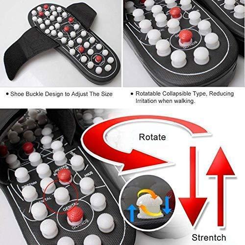 ACUND HEALTH CARE ACUND HEALTH CARE YOGA MAGNETIC PADUKA SLIPPER MEDIUM SPRING POINTS BLOOD CIRCULATION