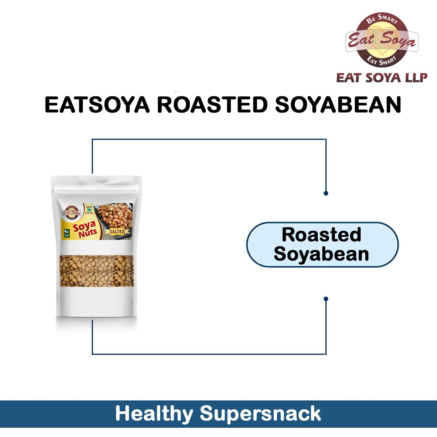 Eat Soya...BE SMART EAT SMART EAT SOYA Roasted Soy Nuts (Simple Salted)