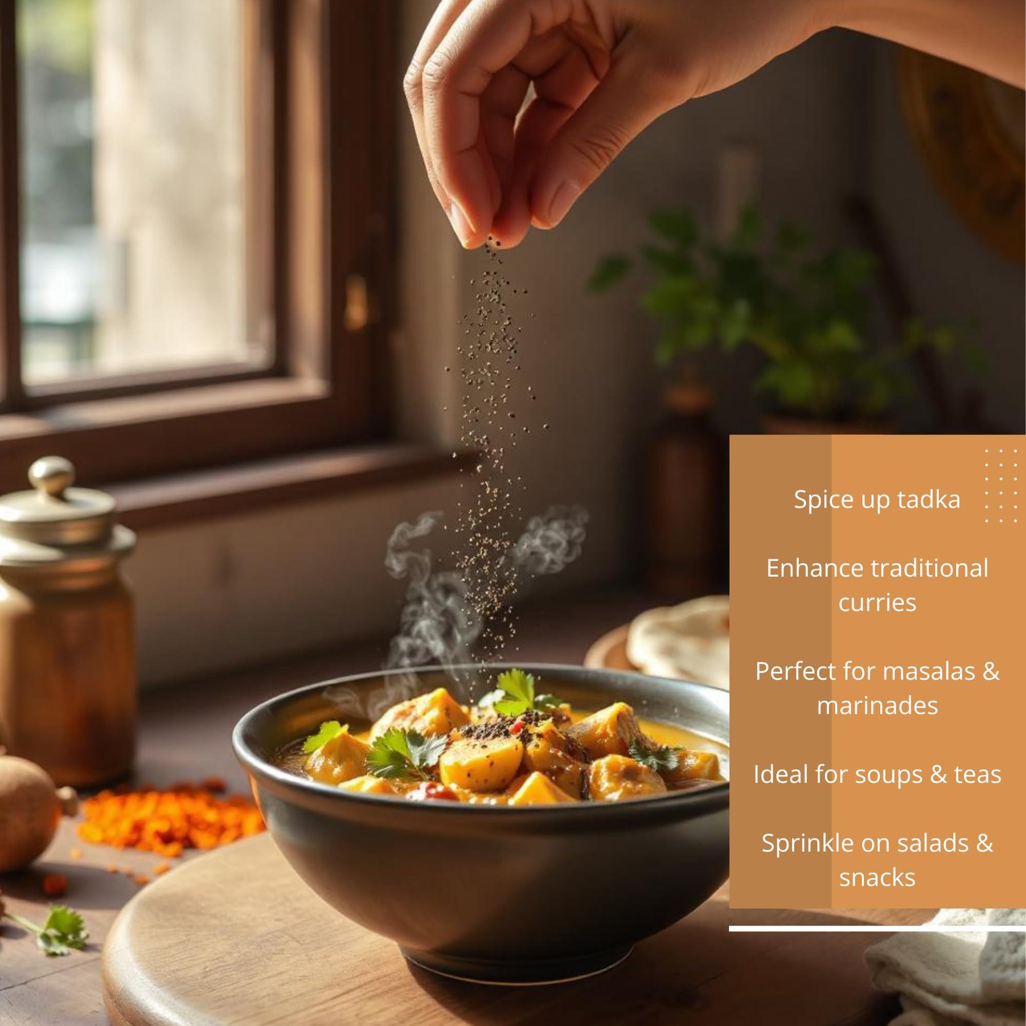 BOTLEAF BOTLEAF Black Pepper Powder 200 GM Fine Ground Pure Spicy and Hot Freshly packaged powder derived from matured berries of Malabar Peppercorns from our own farm Thellissery Kali Mirch Golki Gota Golmorich Kalimiri Miriyalu 200 gm