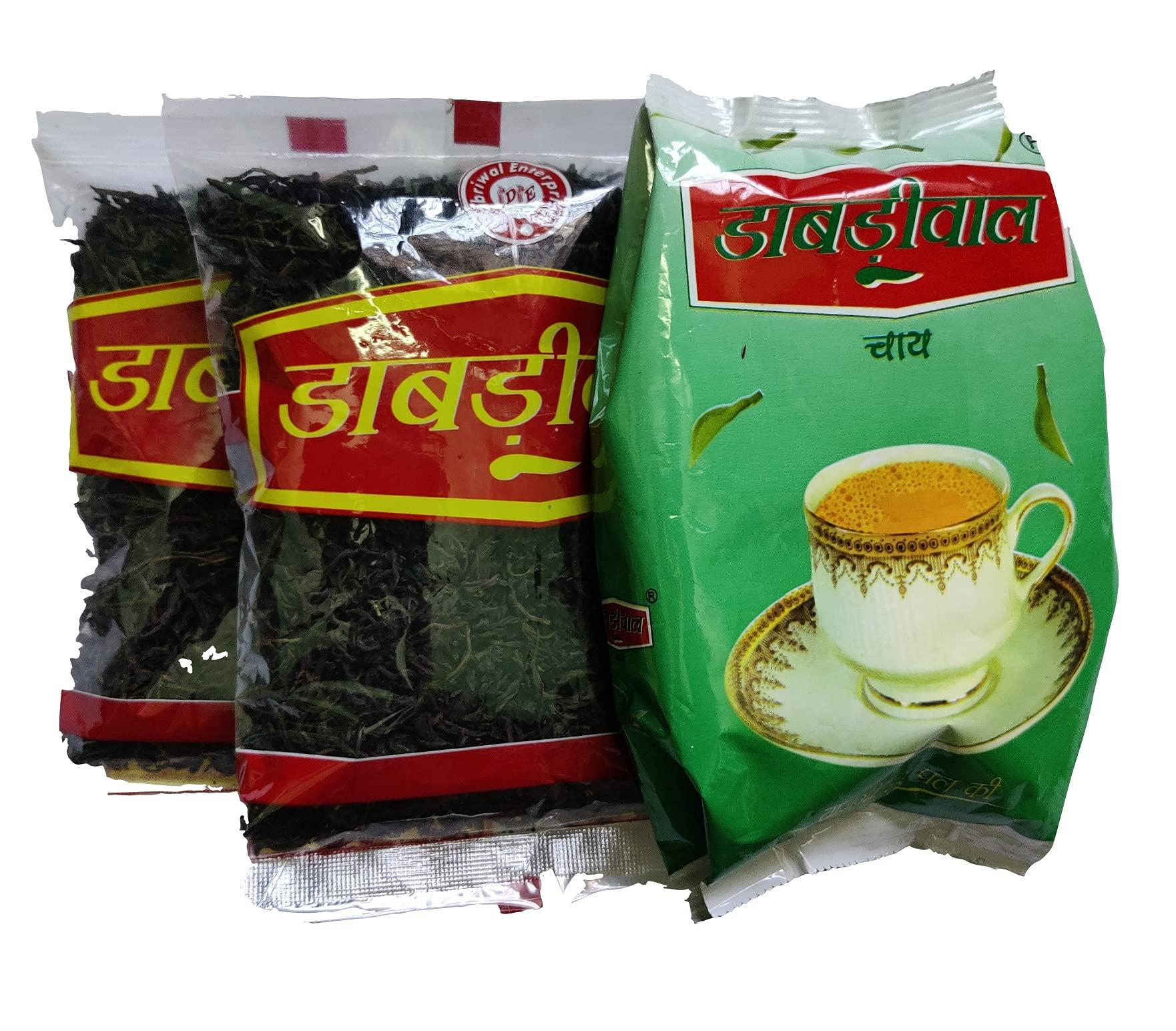 DABRIWAL Dabriwal Tea (250gm) - 1packet, Green Tea (100gm)-2 packets