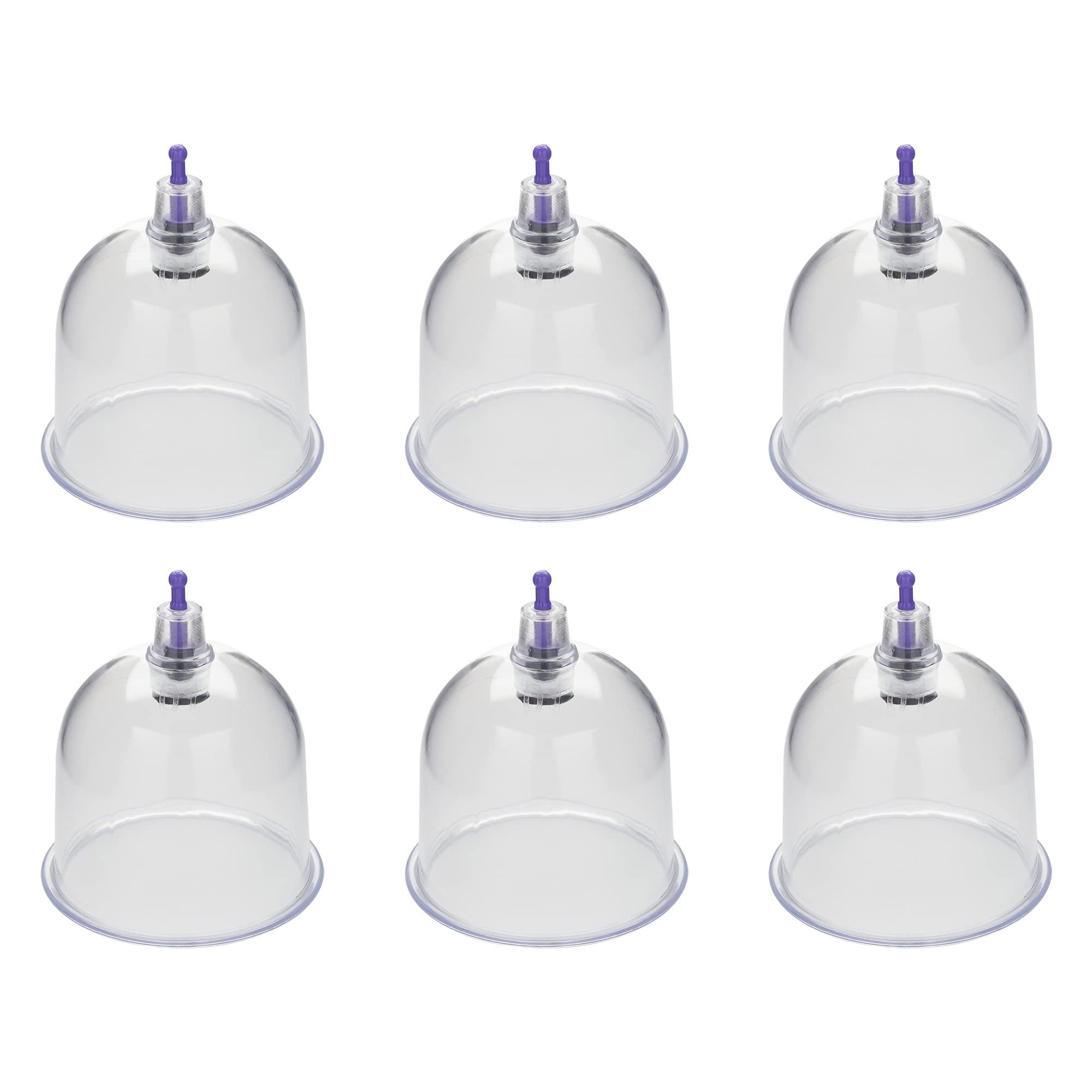 CRESCENT Crescent Hijama| Cupping Therapy Cups| Hijama Cupping Set| (Size 1, 6 Cups only)