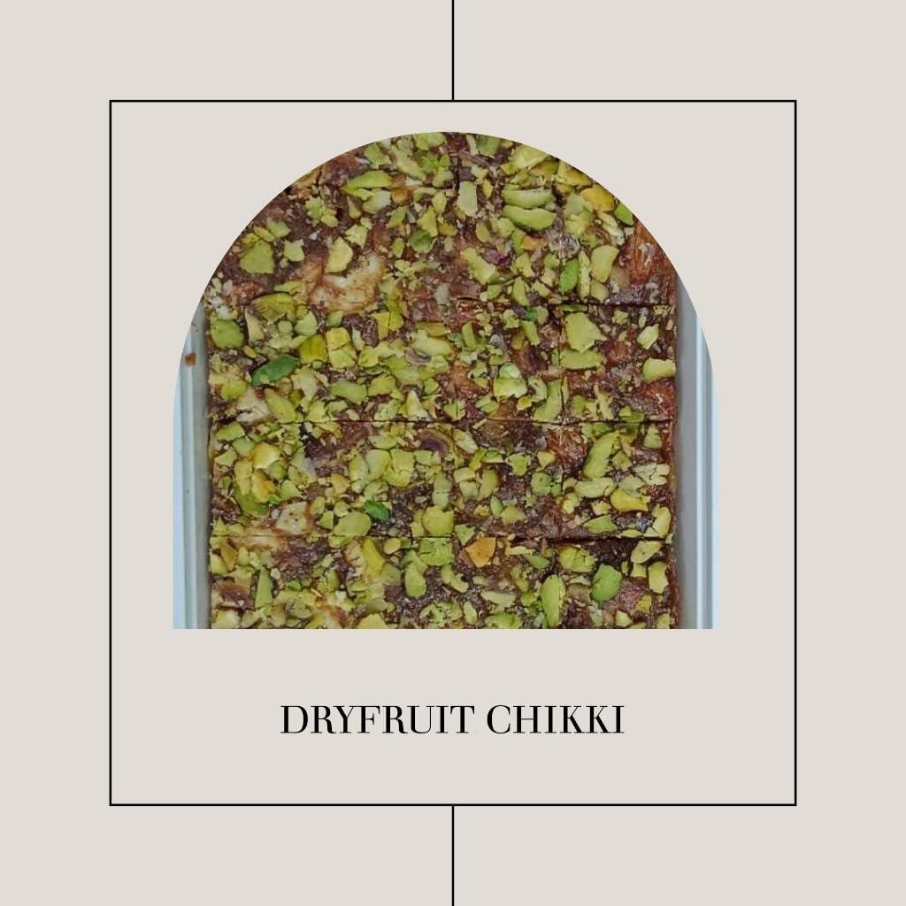 Generic Khajur Dry Fruit Chikki | Dates Chikki | Khajur Pak Mithai | Khajoor Dry Fruits Barfi 500 gm