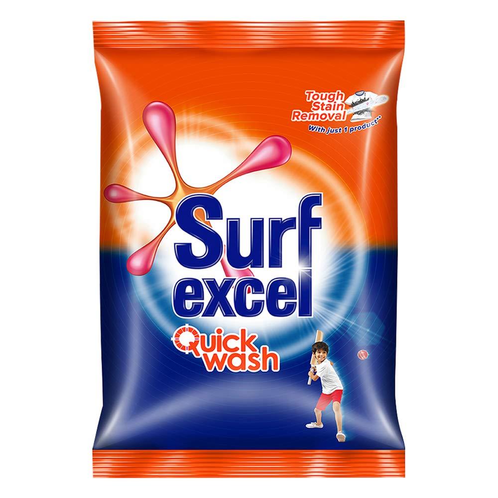 Surf Excel Surf Excel Quick Wash Detergent Powder, 2 kg & Surf Excel Matic Top Load Detergent Powder, 2 kg