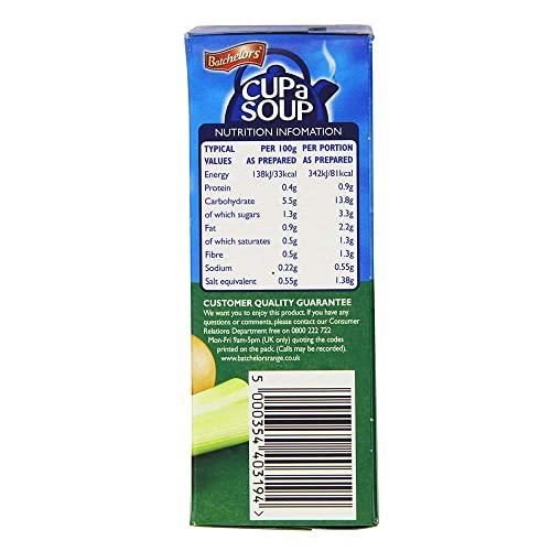 Batchelor\'s Batchelor\'s Cup A Soup 4 Sachets - Golden Vegetable - 2 Pack, 2 x 82 g
