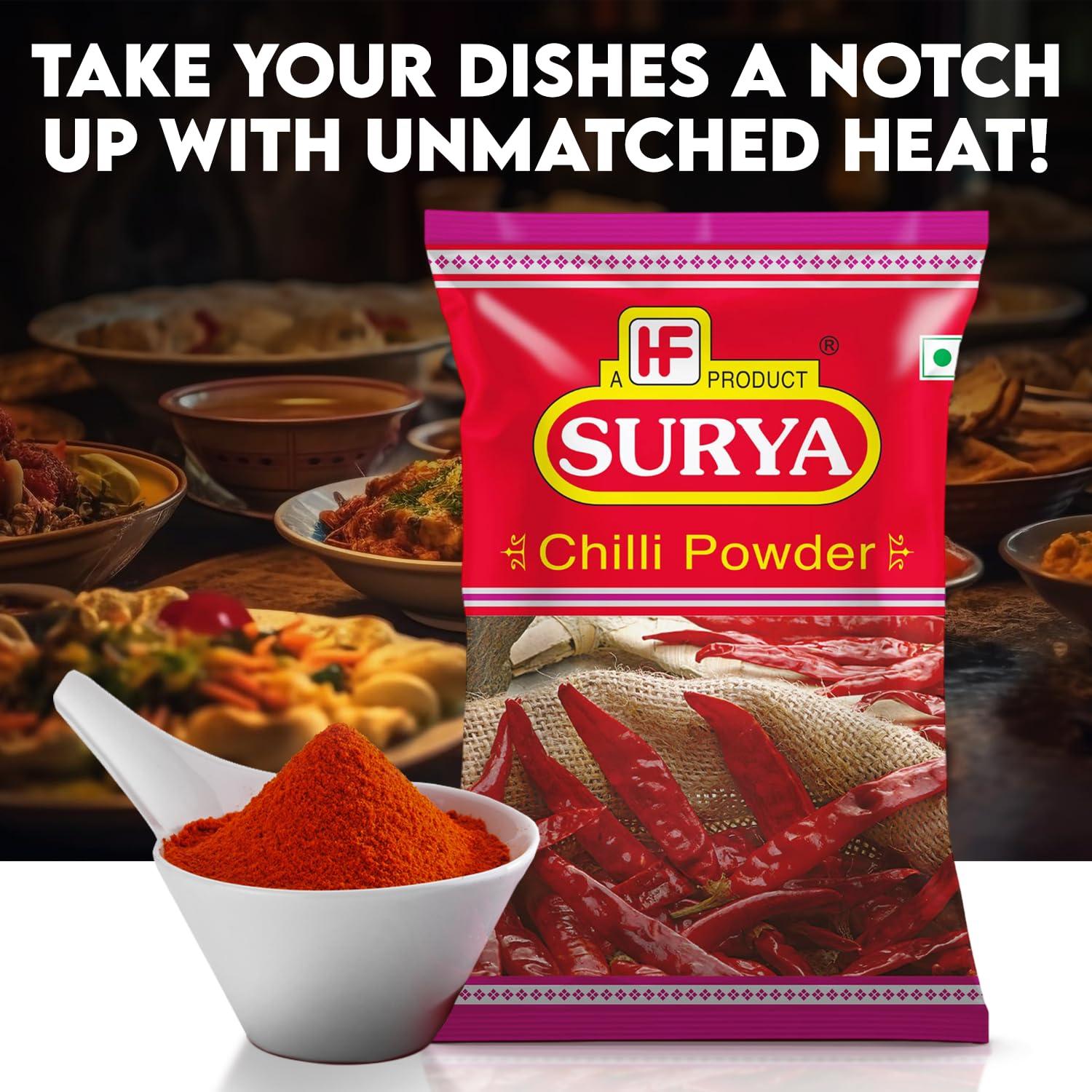 surya Surya 200gm Red Chilli (Lal Mirchi) Powder |Natural |No Preservatives, No Colours