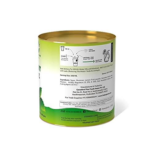 The Tea Planet The Tea Planet Mojito Mint Lemonade Premix to be added with Water/Soda/Ice Cubes - 800 gm