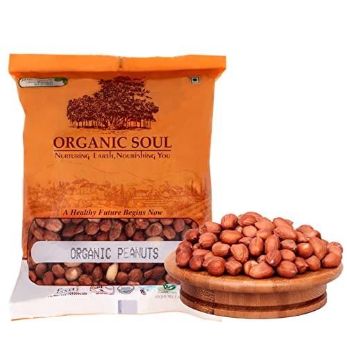 Organic Soul Organic Soul - Raw Peanuts | Moongphali | Groundnut | Chemical Free | Pesticides Free-450gm