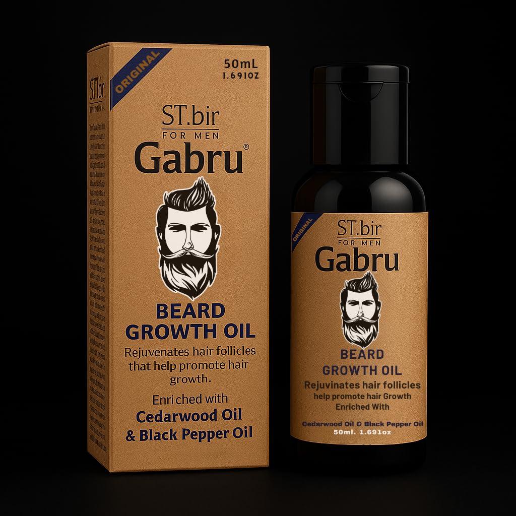 ST.bir ST.bir Gabru Beard Oil Cedarwood and Blackpepper