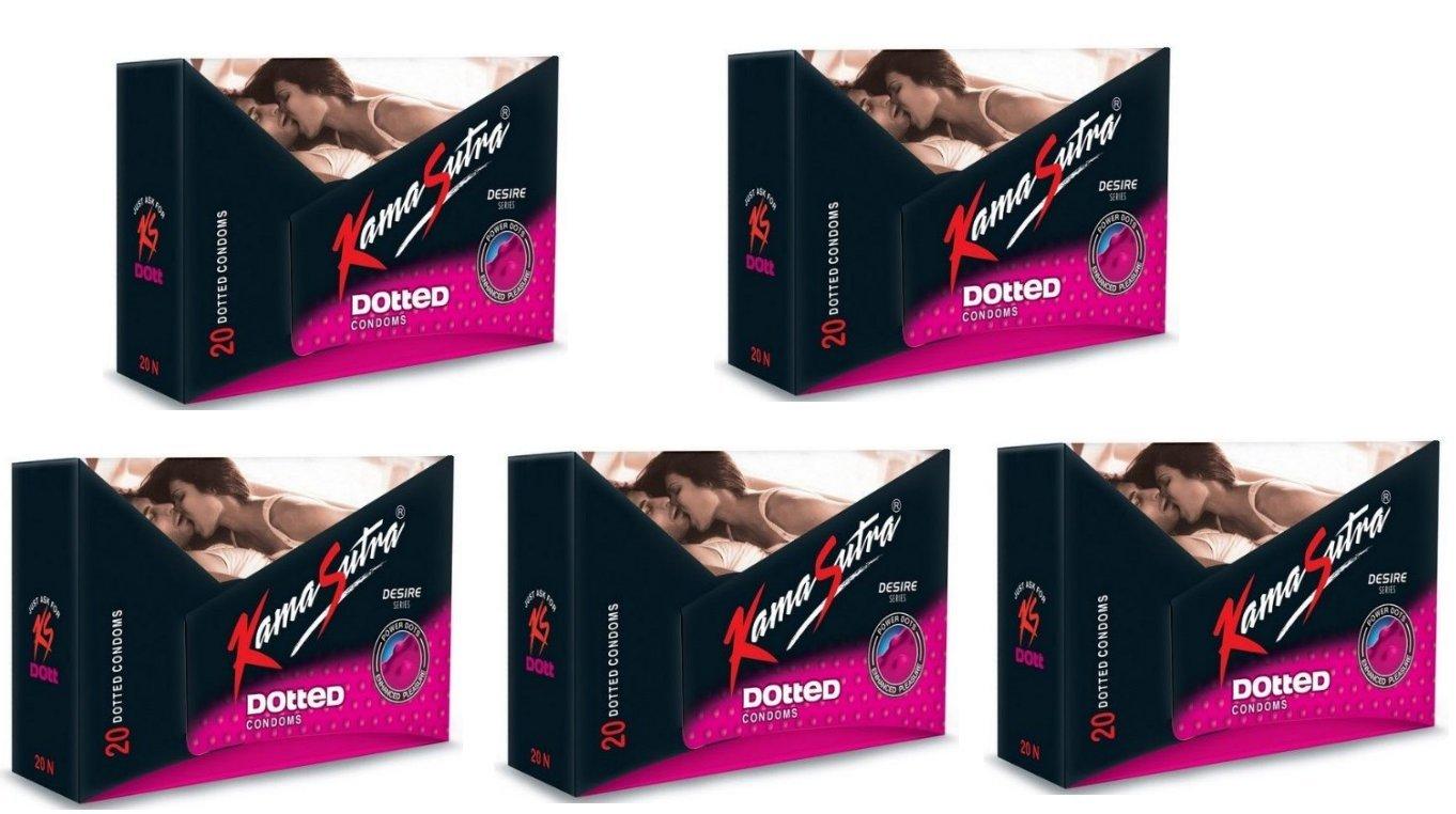KAMA SUTRA KAMA SUTRA Dotted Condom (100 Condoms)