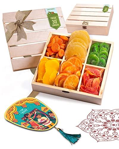 HYPERFOODS Diwali gift pack Diwali gift hampers Dry fruits combo pack LID-6 Tropical Diwali Dry fruit gift box Diwali hamper Diwali gift items Diwali gifts for family & friends Gift for diwali