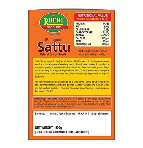 Ruchi RUCHI MULTIGRAIN SATTU 500GM(PACK OF 6)
