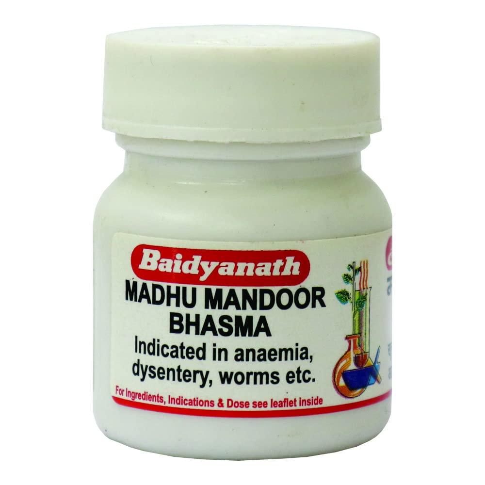 Baidyanath Asli Ayurved Baidyanath Madhu Mandoor Bhasma-5 Gm (Pack Of 2)