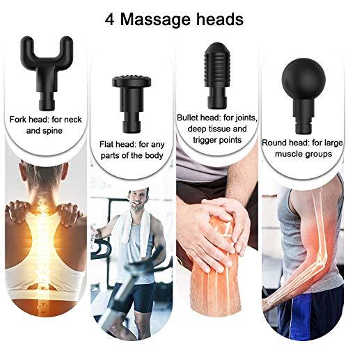 Vajin Vajin Electric 6 Speed Fascial Massage Gun (GB-820) Rechargeable Cordless Handheld Muscle Relaxation And Pain Relief Gun