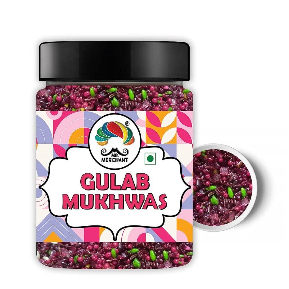Mr. Merchant Mr. Merchant Mouth Freshener Mega Combo Gulab Mukhwas, Rajasthani Mukhwas, Mumbai Mix Mukhwas, Punjabi Mukhwas, Green Madrasi Sauf , White Madrasi Sauf (Pack of 6), 1.8 kg