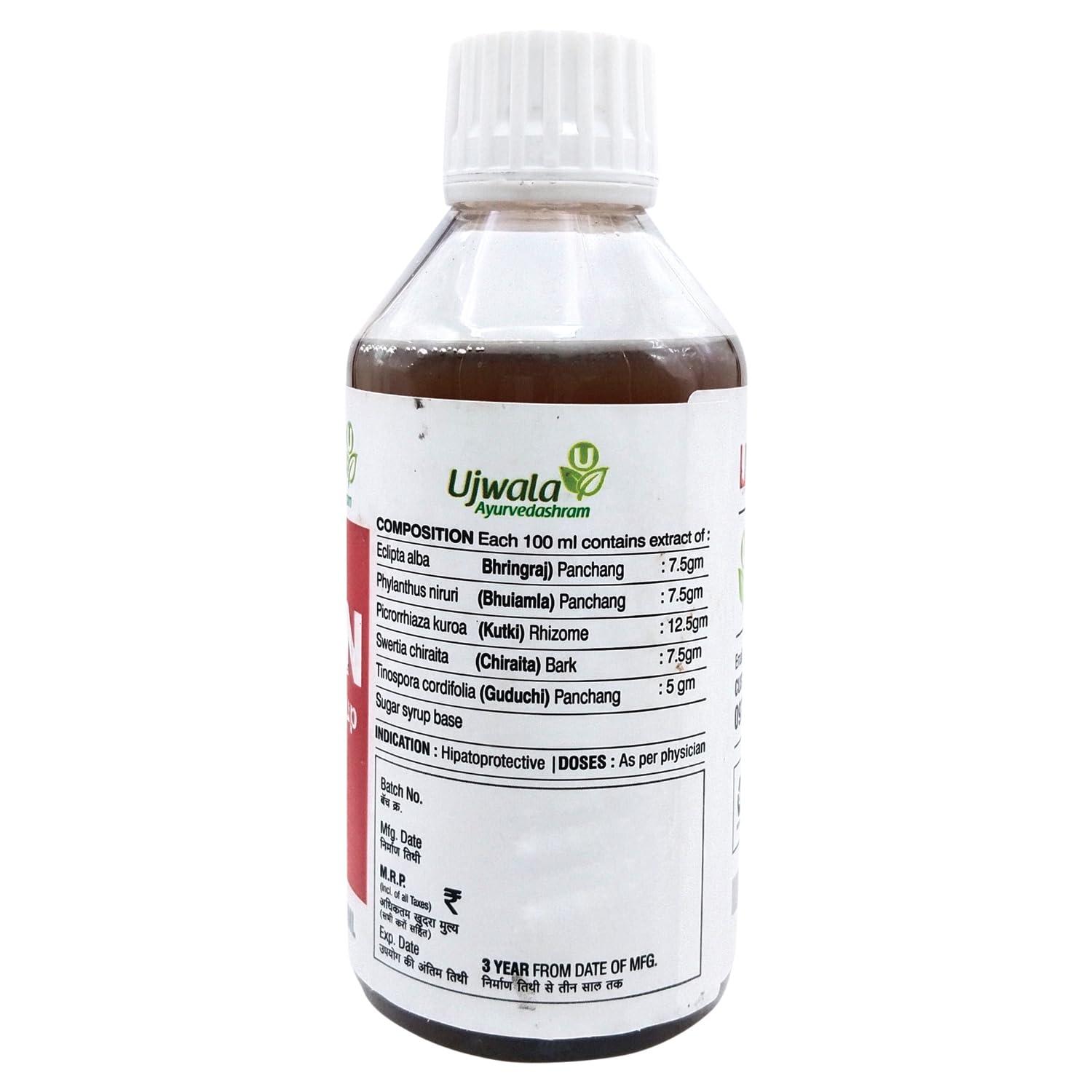 Ujwala Ayurvedashram Ujwala Ayurvedashram Livcon Syrup - 200Ml (Health & Weight Gain Syrup)