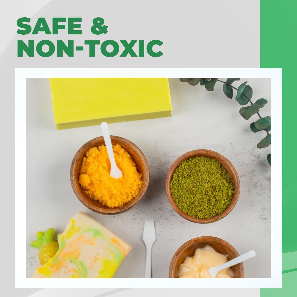 Kopperko KOPPERKO 100 Pack 2.5 Inch Cosmetic Spatulas - Small Plastic Spatula for Cosmetics, Makeup, Creams, Crafts - Multipurpose Mini Applicators for Mixing Creams, Make-Up, Paste and Scraping Jars White