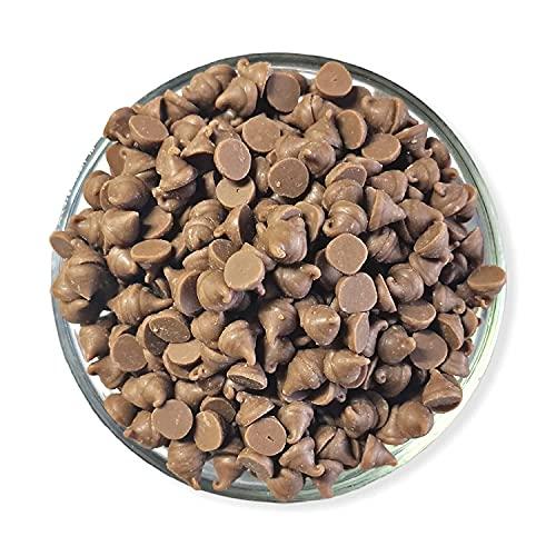 Herbanuts Herbanuts Milk Chocolate Chips 1kg, Milk Choco Chips,Choco Chips For Cookies, Milk Chocolate Chips Packet For Cake, Choco Chips For Cake Decoration, Milk Choco Chips