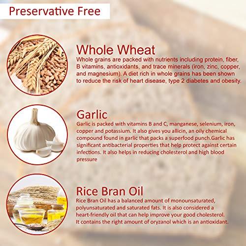 Nutribee Nutribee 100% Whole Wheat Atta Rusk - Chilli Garlic | Refined Sugar-Free | Healthy Diet Toast | No Maida and Sugar | No Preservatives | 1.68kg