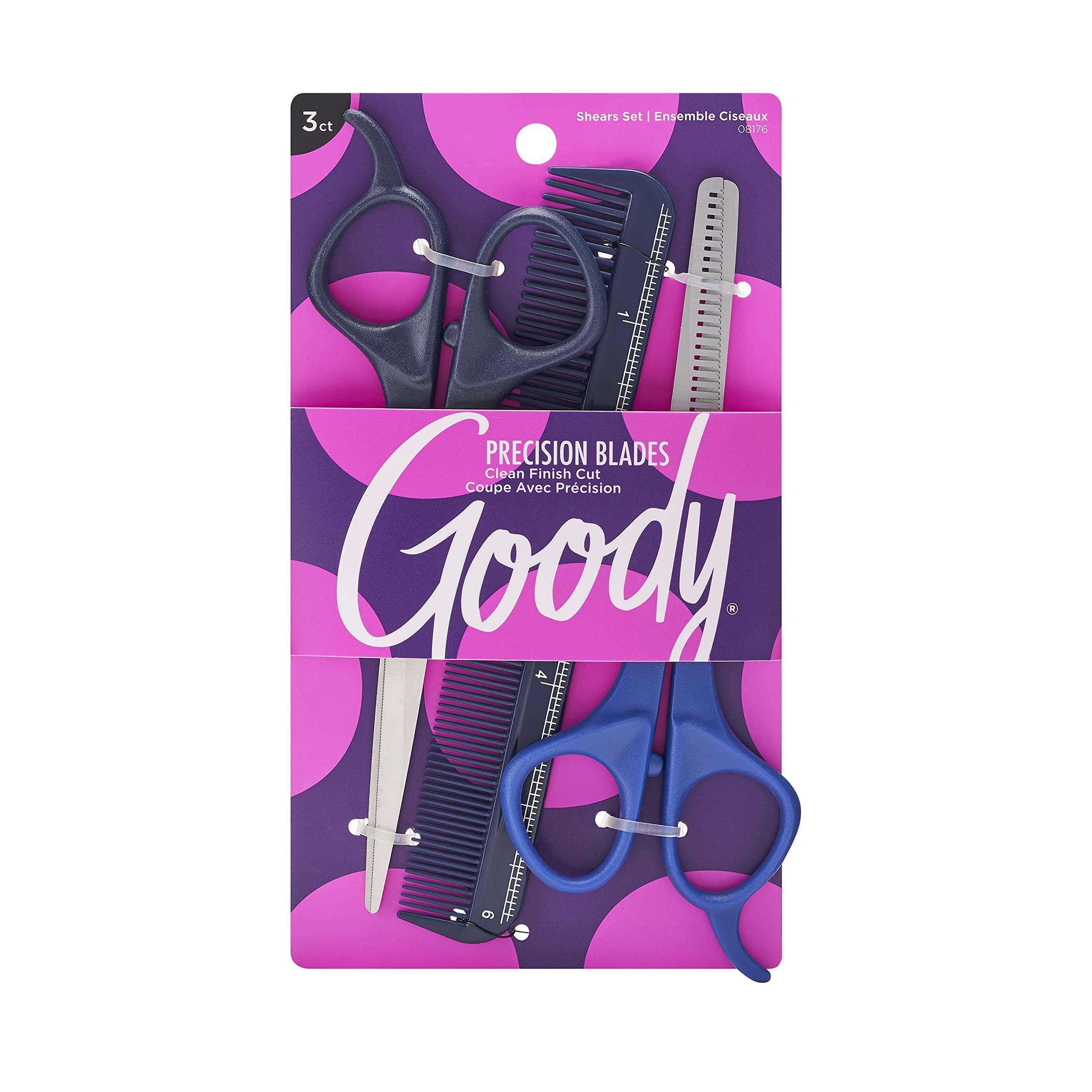 GOODY Goody 3 Piece New Style Kit with Hair Cutting Shear, Thinning Shear and Comb