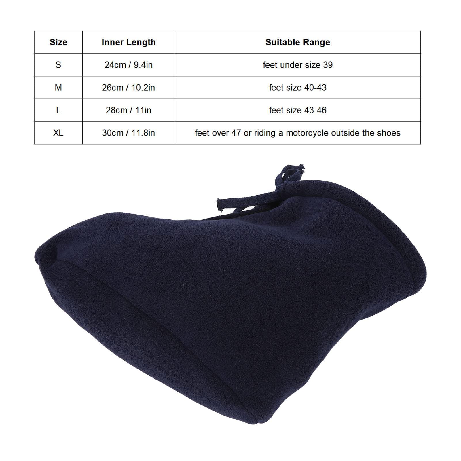 BUCS Cast Toe Cover Sock, Polyester Breathable Cast Foot Warm Sock Thickened Padded for Winter for Sprains (XL)