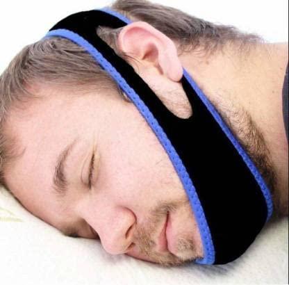 Lexazo Lexazo Anti Snore Chin Strap Stop Snoring Sleep Now Snore Solutions Chin Strap Snore Reduction System,Adjustable Sleep Mask