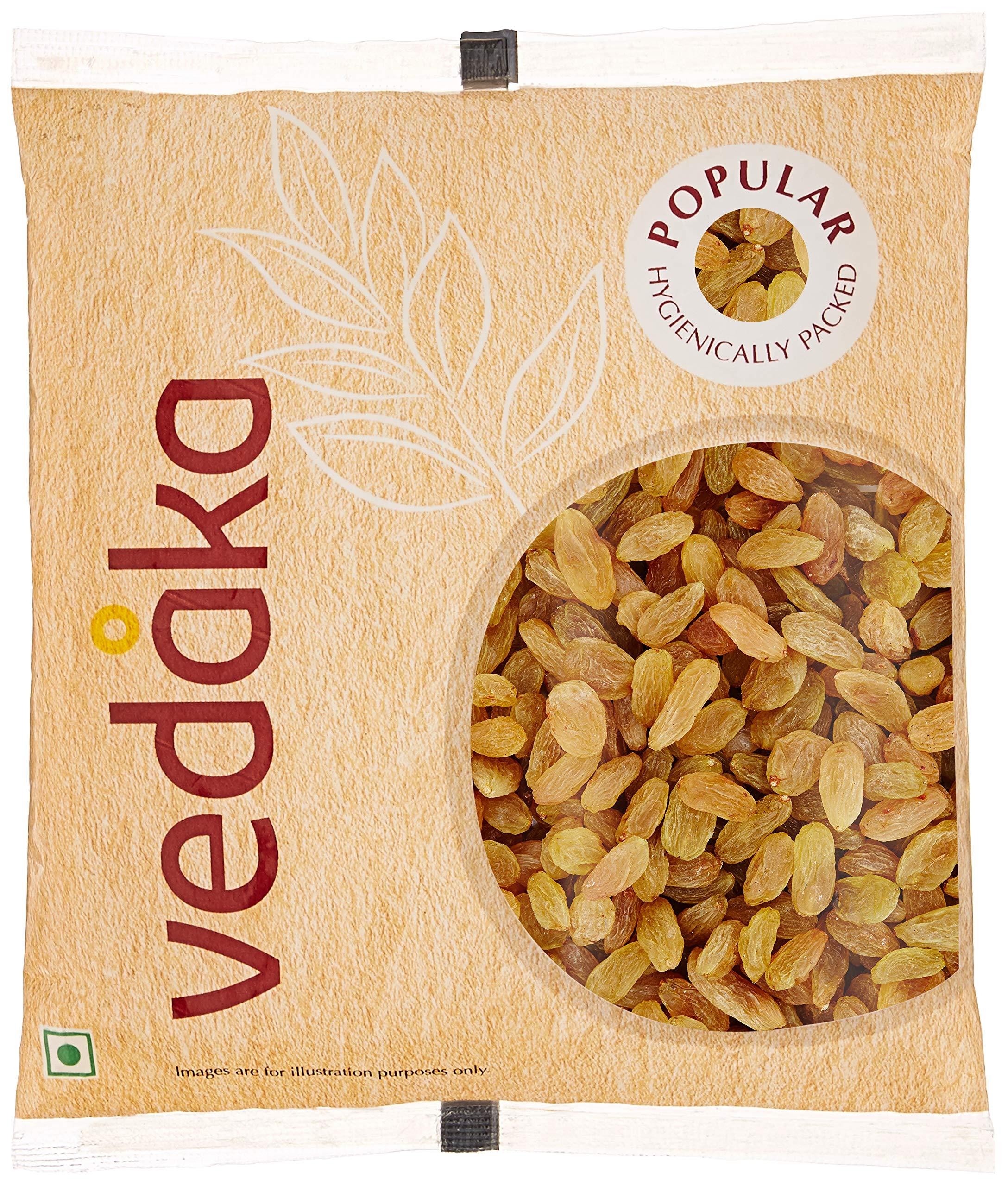 Vedaka Amazon Brand - Vedaka Popular Raisins, 1kg & Amazon Brand - Vedaka Popular Raisins, 500g Combo