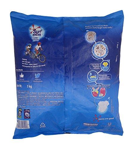 Surf Excel Surf Excel Detergent Powder - Easy Wash, 3kg Pouch
