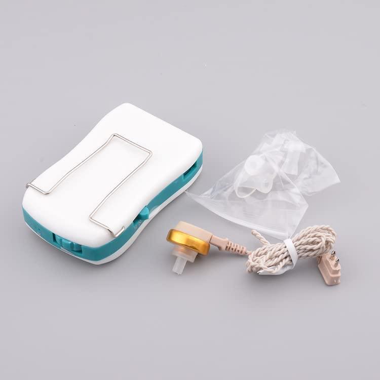 Enlinea Enlinea Pocket Sound Enhancer Hearing Amplifier F-16P Moderate Hearing Loss (3 Month Seller Warranty). White