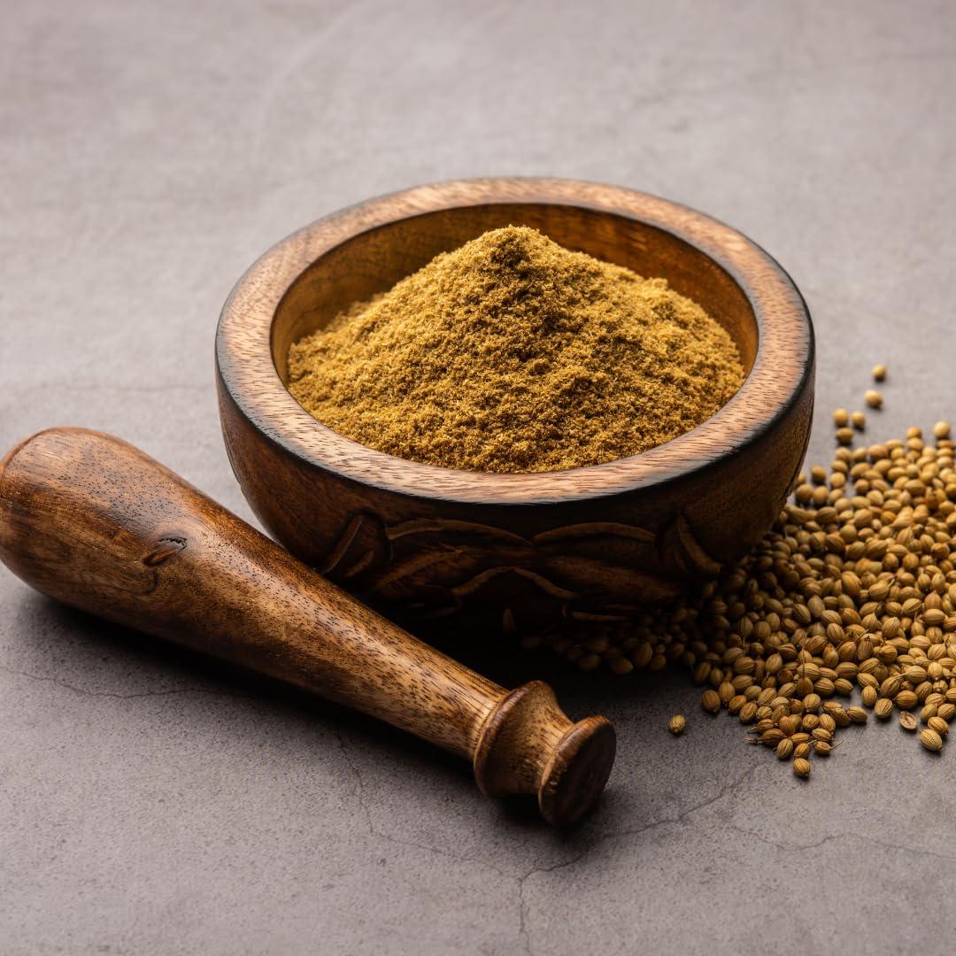 AMARYLLIS AMARYLLIS Corainder/Dhaniya Powder(Hand-Pounded), Natually Processed & 100% Organic with Zero Added Flavours & Colors(Chemical Free) | Rajasthan Special |250 grams