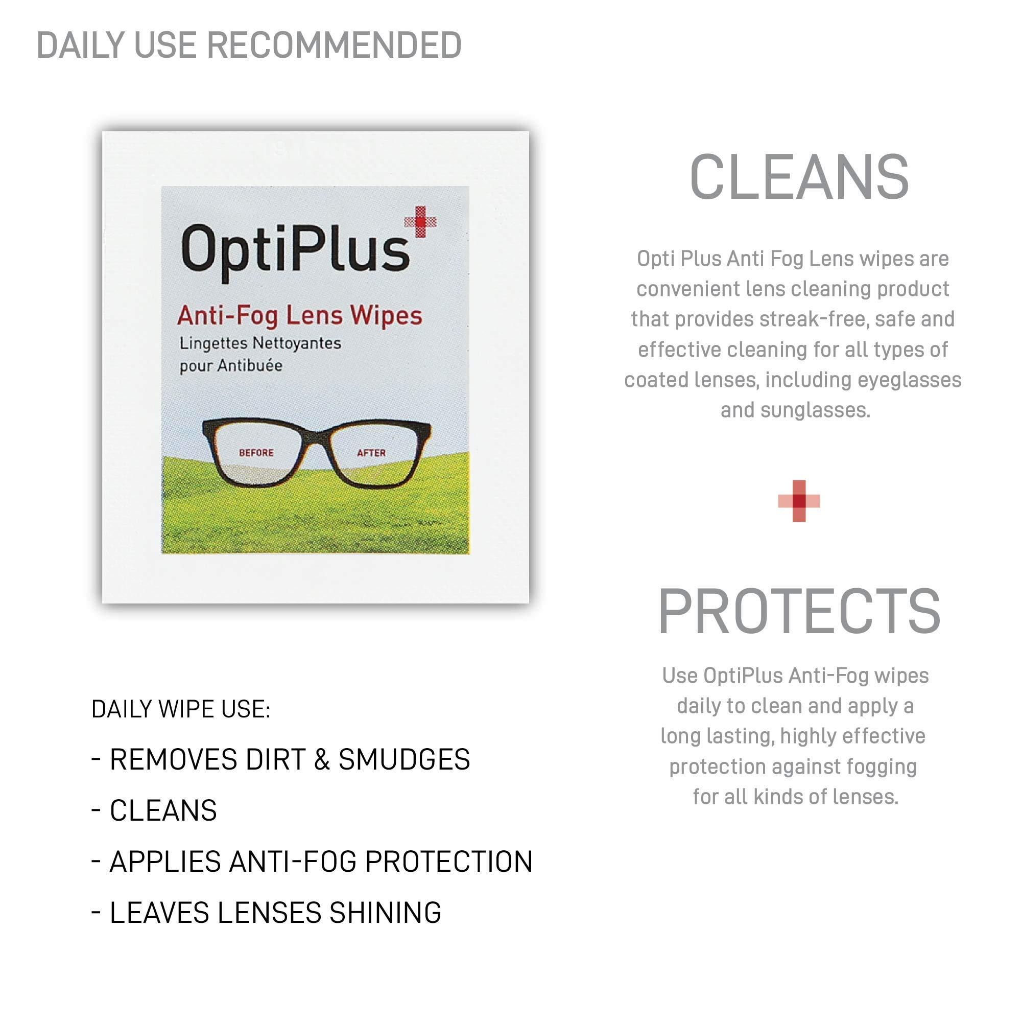 OptiPlus OptiPlus Anti Fog Lens Wipes