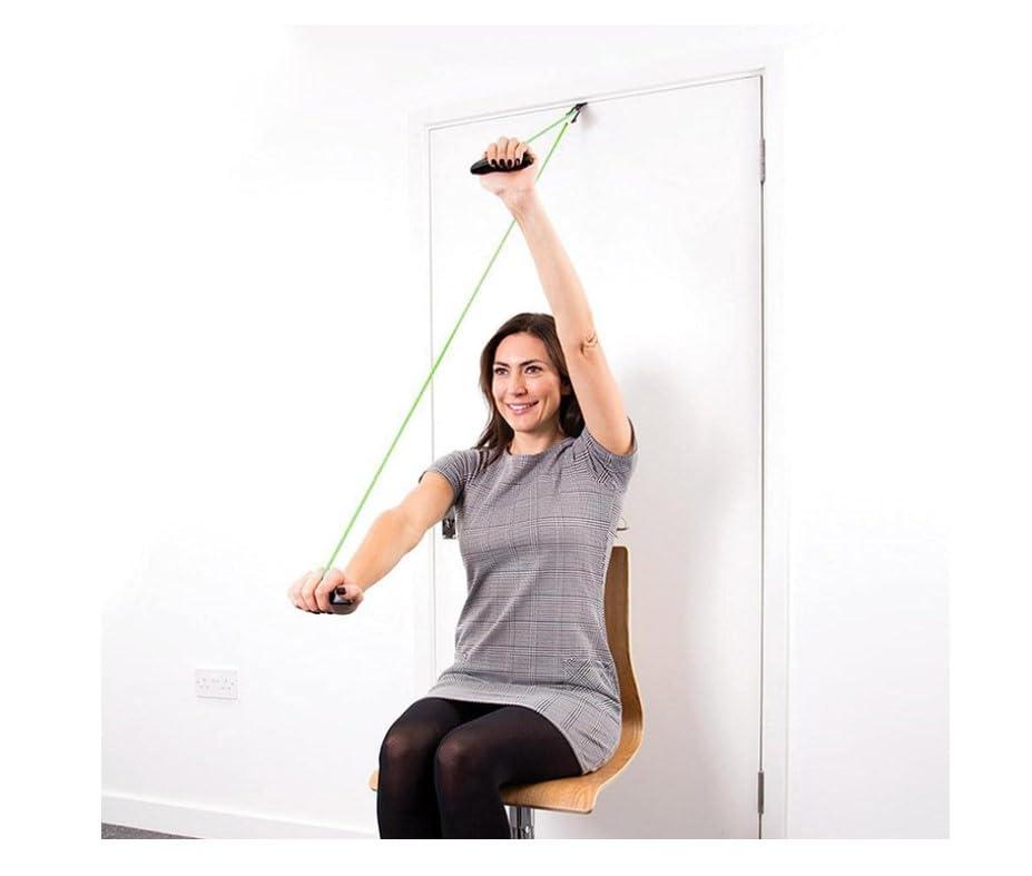 Generic Senga Yoga Rope | Pocket Gym Rope | Abdominal Exercise Pocket Yoga Rope | Gym Exercise Rope/Exercise Yoga Rope | Unisex Yoga Rope (Shoulder Pully)