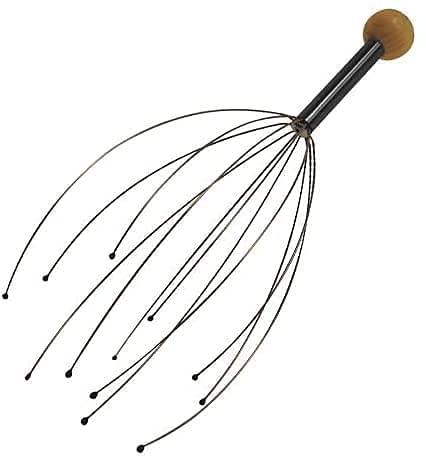 Generic Scalp Massage Machine Head Massager Scalp Scratcher 12 Fingers Head Scratcher For Head Massage Body Relaxing Hair Massage