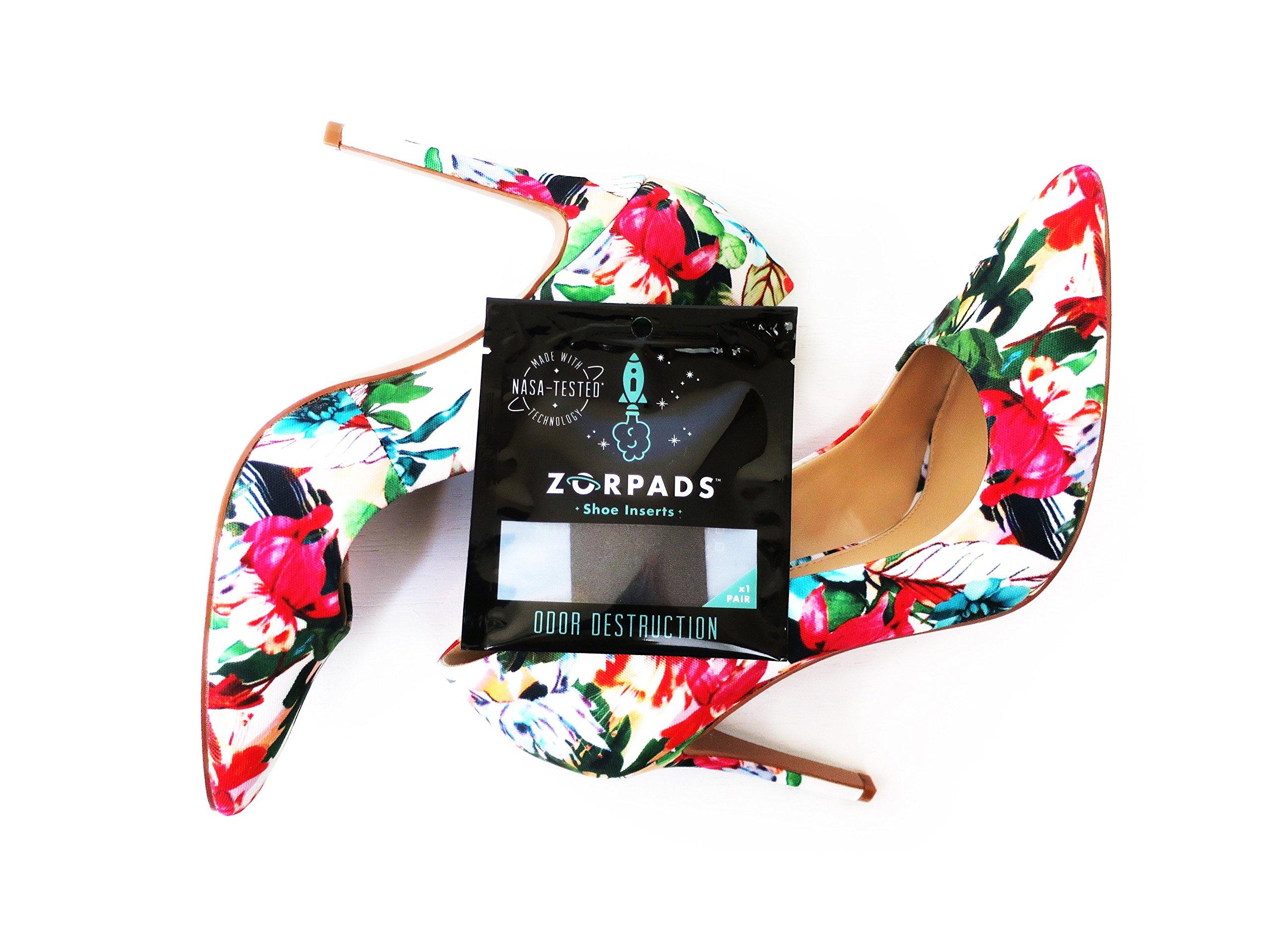 Zorpads Zorpads Odor Eliminating Shoe Inserts Two Pairs